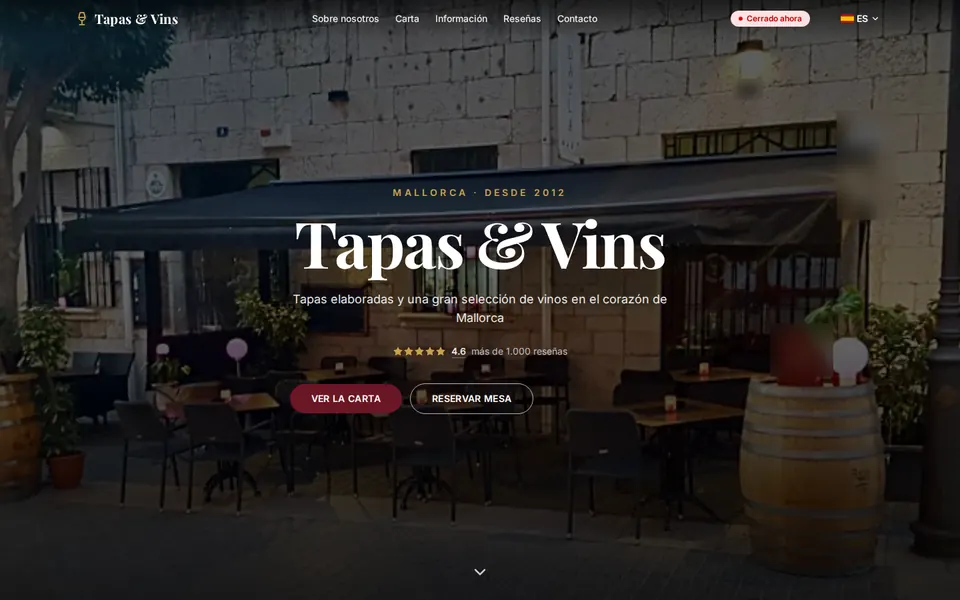 Tapas- und Weinbar